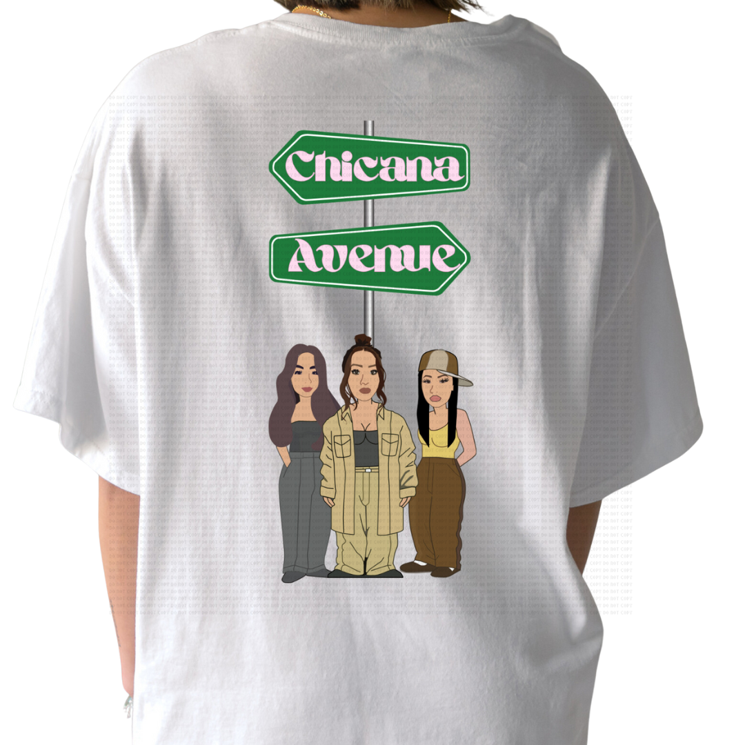 Chicana Avenue T-shirt (white)