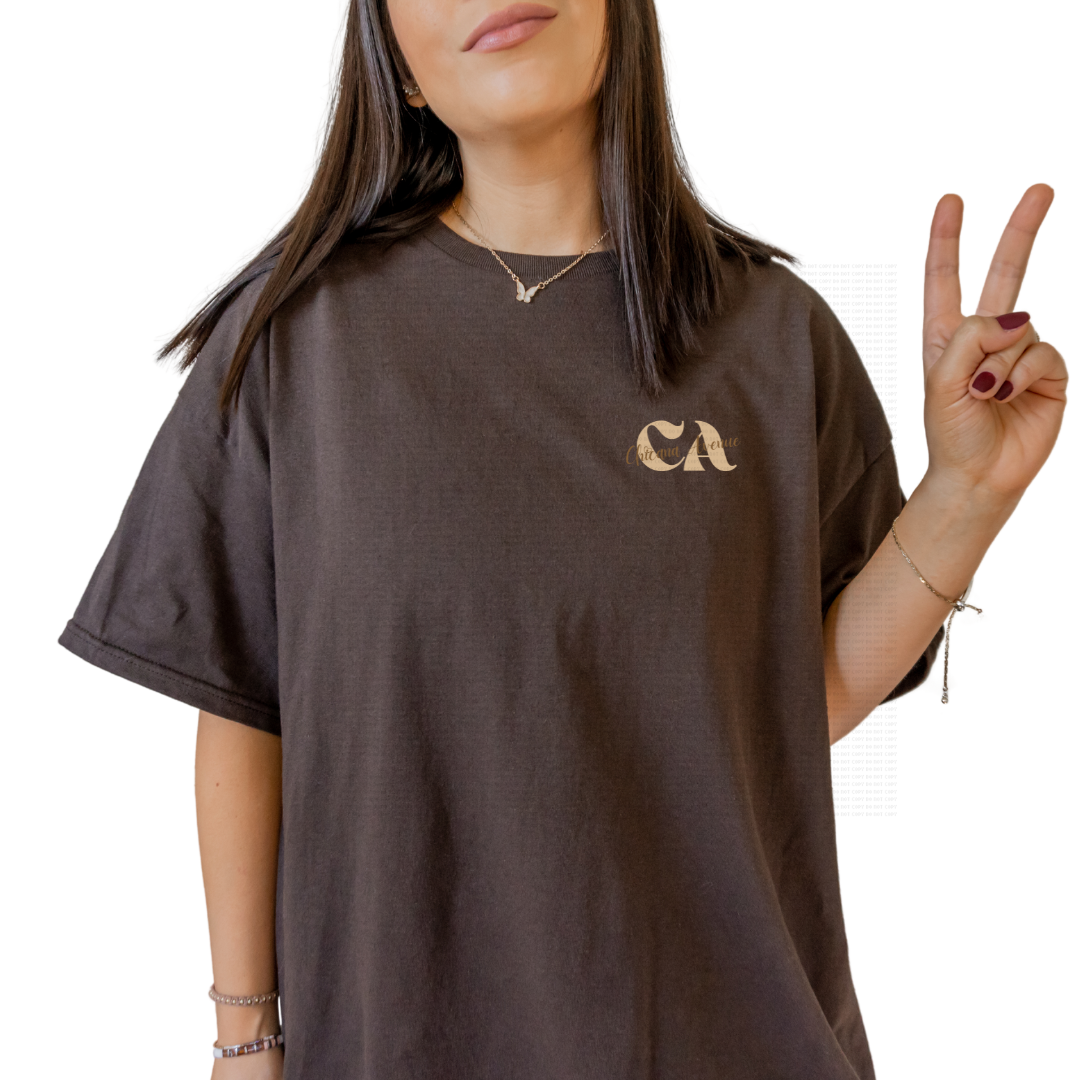 Chicana Avenue T-shirt (chocolate brown)